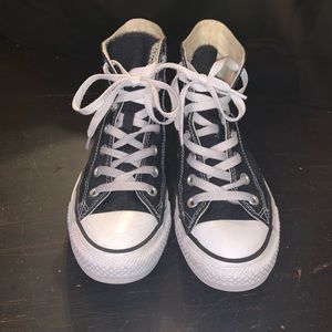 Black High Top Converse
